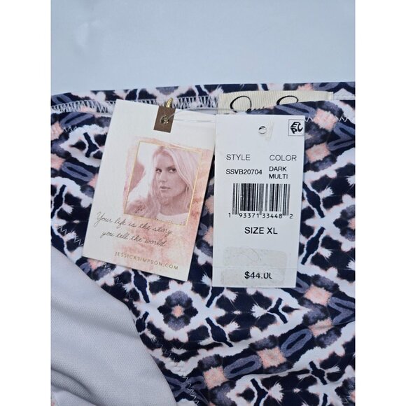 Jessica Simpson Women's Mix & Match Venice Beach Swimsui SIZE XL - Picture 7 of 7